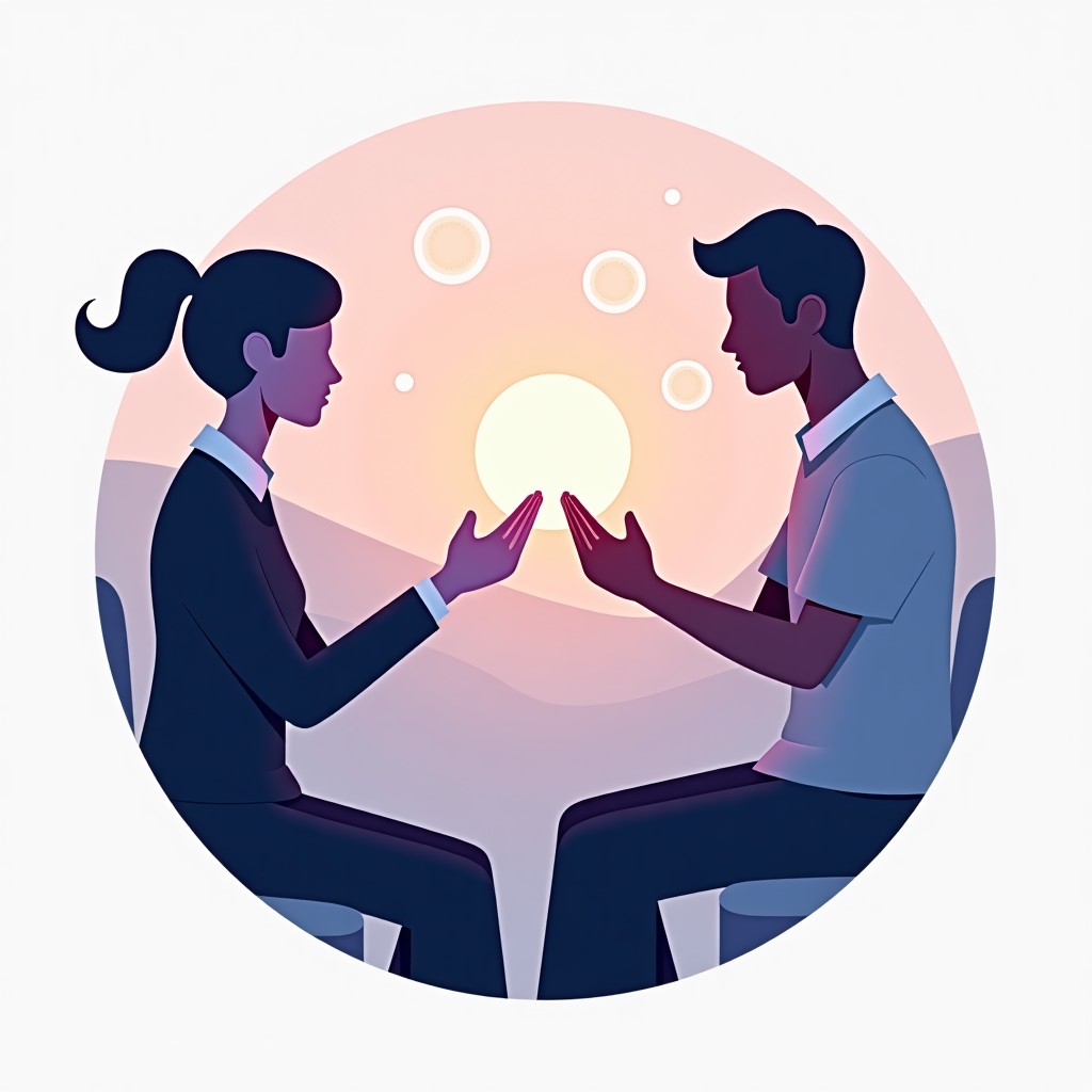 Modern infographic style illustration of cellular health and wellness, soft gradient colors, clean lines, professional aesthetic, 4:3