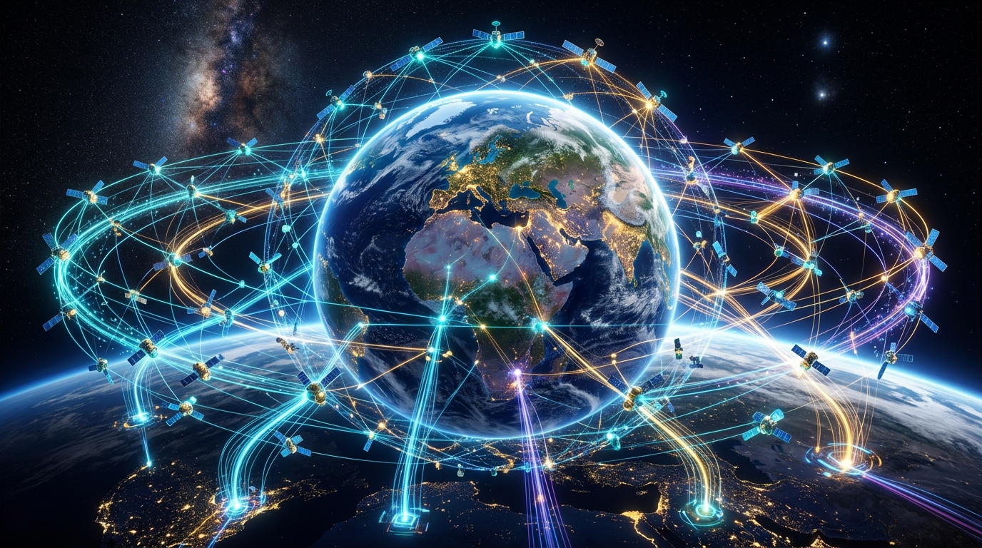 위성 통신 기술과 데이터