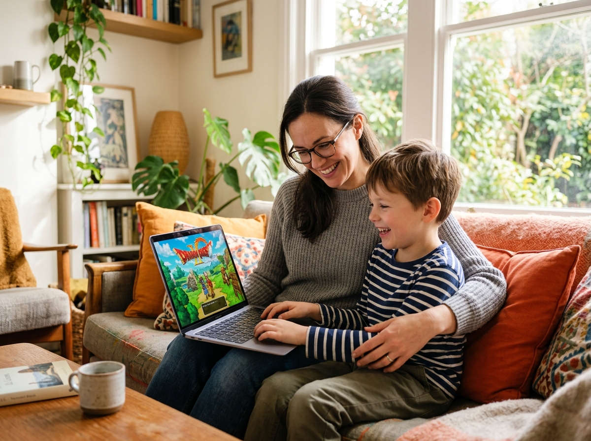 부모와 함께하는 즐거운 디지털 게임 시간