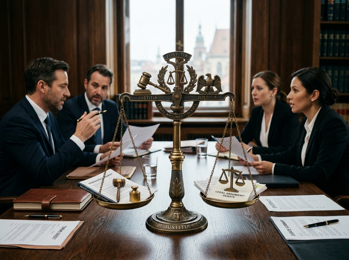 비즈니스 대화와 법적 논쟁