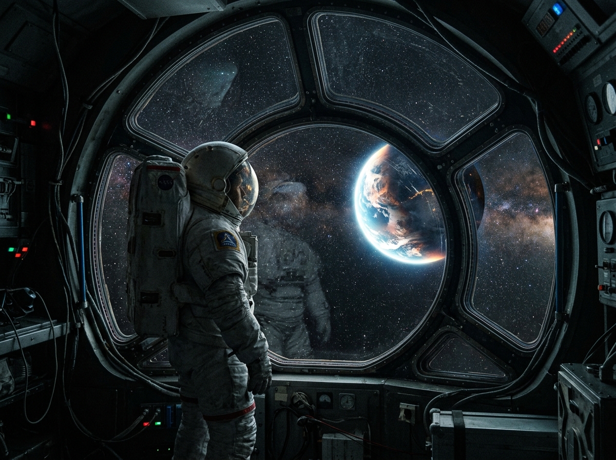 우주를 배경으로 한 SF 소설의 감성