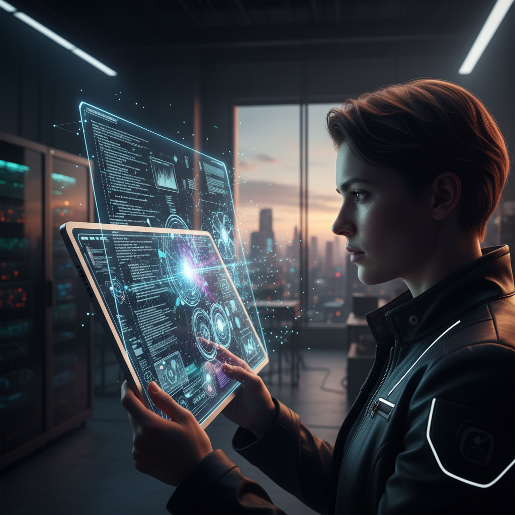 가짜 AI 정보와 진짜 뉴스 사이에서 고민하는 사람